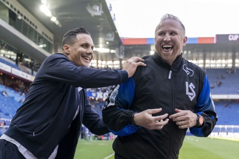 David Degen stärkt seinem Trainer den Rücken