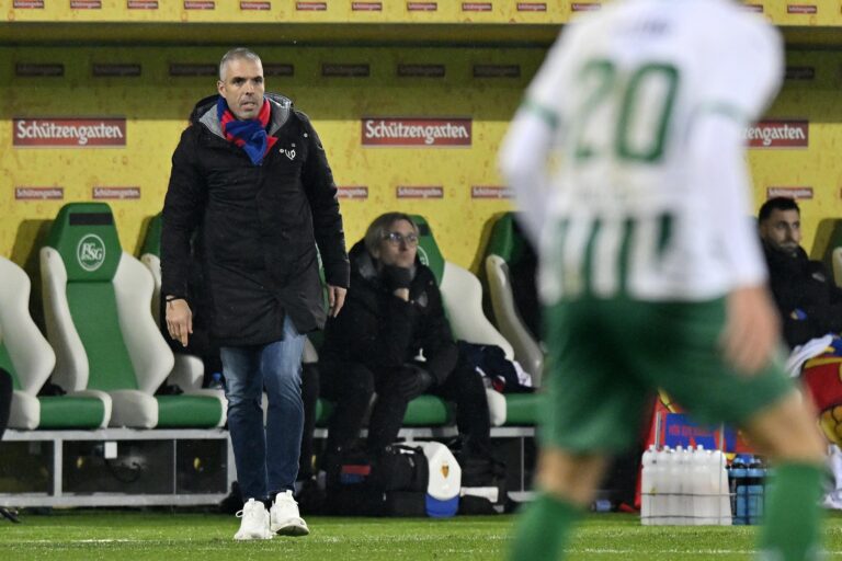 Alles zum FCB-Spiel gegen St. Gallen: Celestini sieht Gelb für einen Witz – und der FCB ist nicht mehr Leader