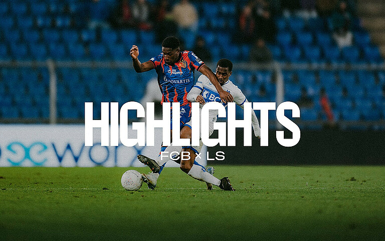 Highlights FCB – Lausanne-Sport 30.11.2024