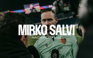 Mirko Salvi nach dem 2:1-Sieg gegen den FC Luzern 6.2.2025 Mirko Salvi nach dem 2:1-Sieg gegen den FC Luzern 6.2.2025
