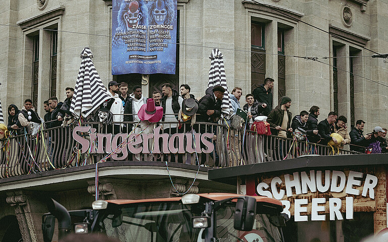 Der FCB an der Basler Fasnacht