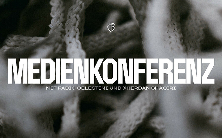 Medienkonferenz mit Fabio Celestini und Xherdan Shaqiri