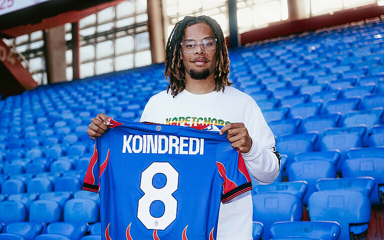 Der FCB verpflichtet Koba Koindredi leihweise