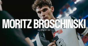 Moritz Broschinski nach dem 6:1-Sieg gegen den FC Biel-Bienne Moritz Broschinski nach dem 6:1-Sieg gegen den FC Biel-Bienne