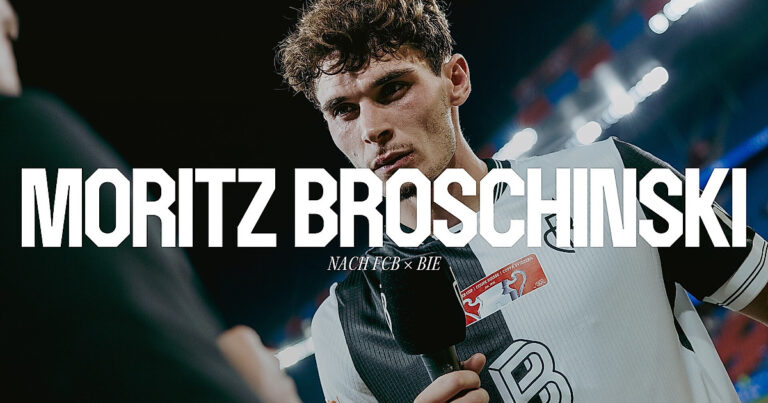 Moritz Broschinski nach dem 6:1-Sieg gegen den FC Biel-Bienne