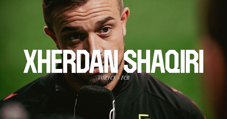 Xherdan Shaqiri vor dem Rückspiel gegen den F.C. Kopenhagen 27.8.2025