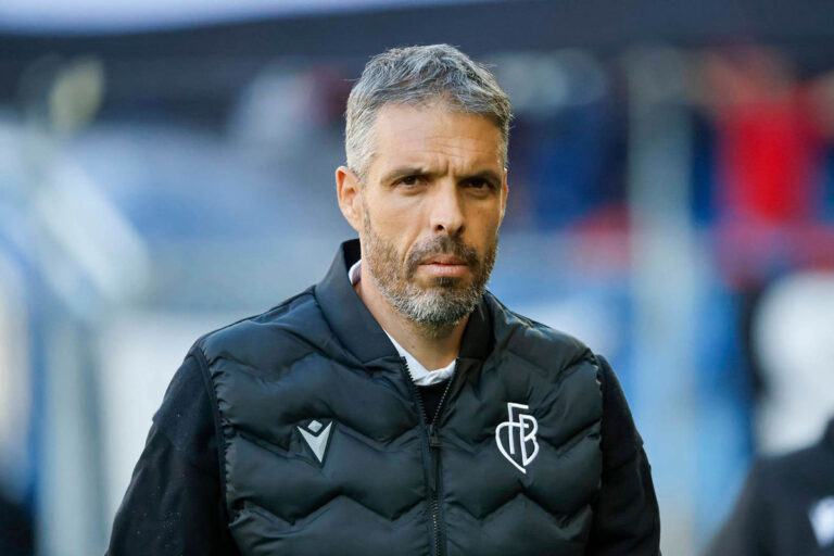 An der Spitze und doch auf dem Schleudersitz: Der erfolgreiche Trainer Fabio Celestini soll keine Zukunft im FC Basel mehr haben