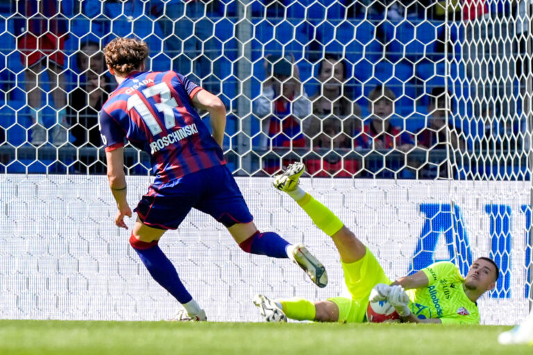 Alles zum FCB-Spiel gegen Sion: Moritz Broschinski kommt, fällt und verschiesst