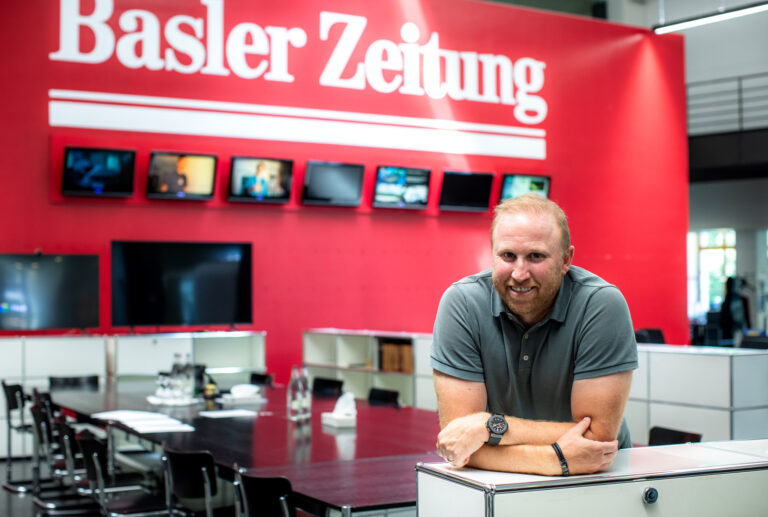 Ludovic Magnin auf der BaZ-Redaktion: «Meine Frau sagt, ich würde wie Ottmar Hitzfeld reden – das gefällt ihr nicht»