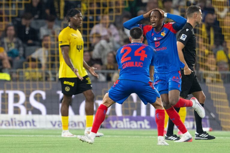 Der FC Basel kommt in einem wilden Spiel gegen YB trotz doppeltem Rückstand zu einem 3:3