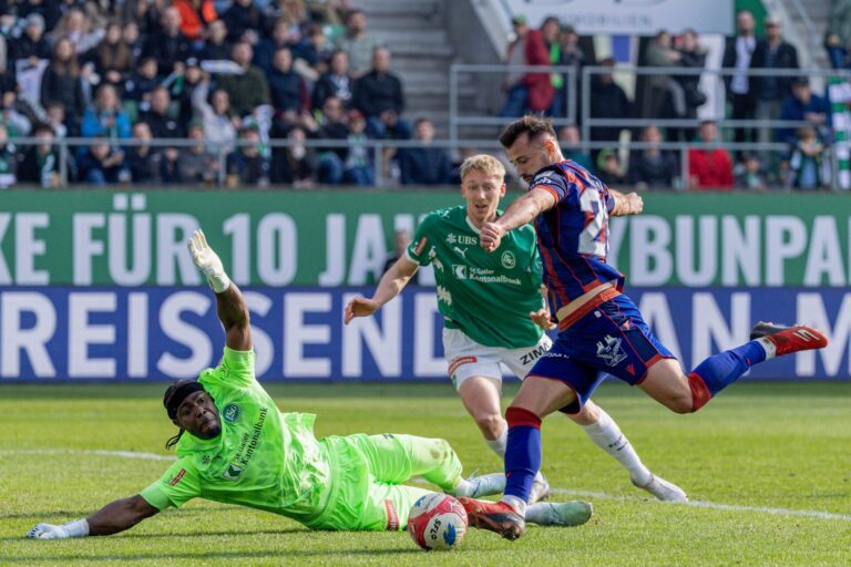 Ein Kollektiv-Versagen in der Ostschweiz und der Aluminiumtreffer von Ajeti – die Noten für den FC Basel