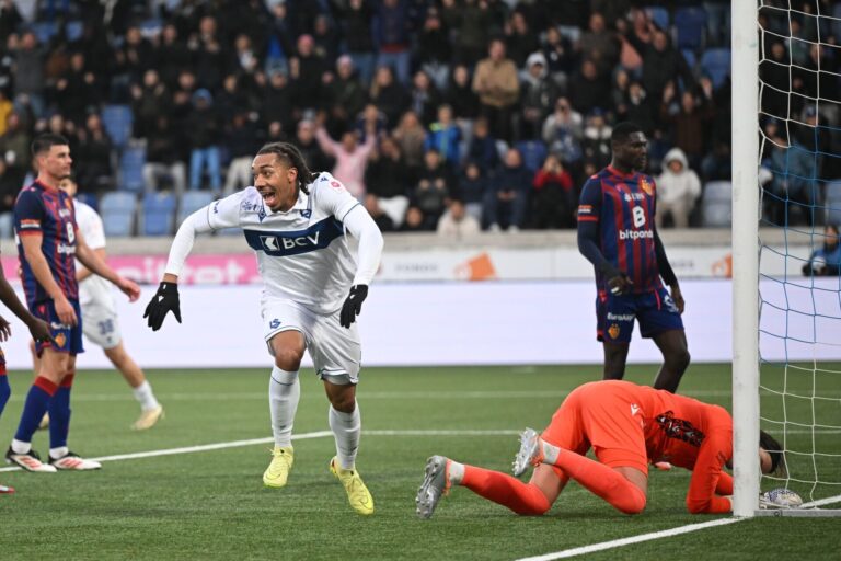 Die Bilder zum Auswärtsspiel des FC Basel beim FC Lausanne-Sport