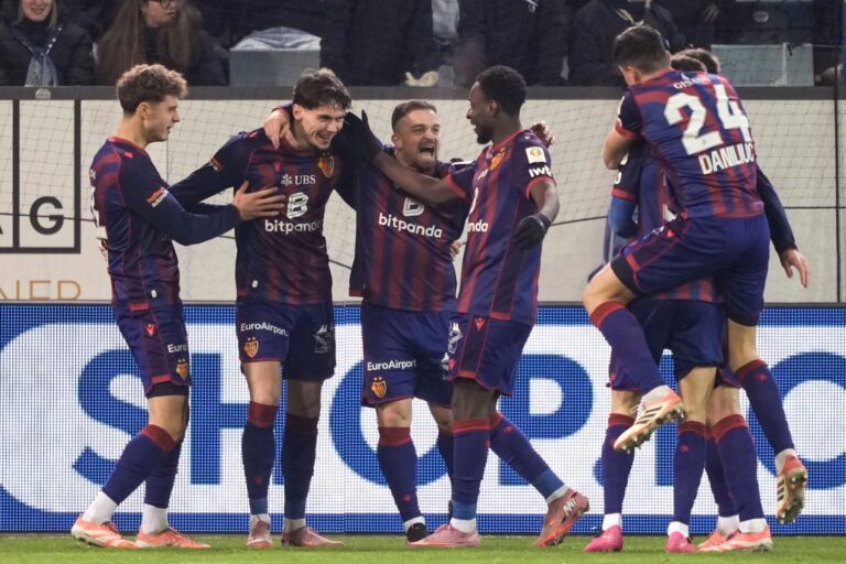 Broschinskis Tor-Debüt leitet den Sieg im Krisen-Duell zwischen dem FC Luzern und dem FC Basel ein